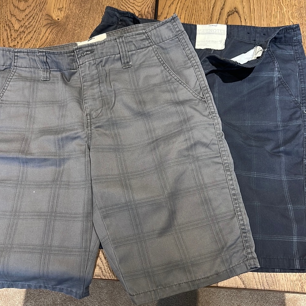 Bluenotes plaid shorts